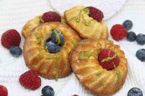 Ciambelline alla maracuja | Arifa e Farina di Grano Saraceno
