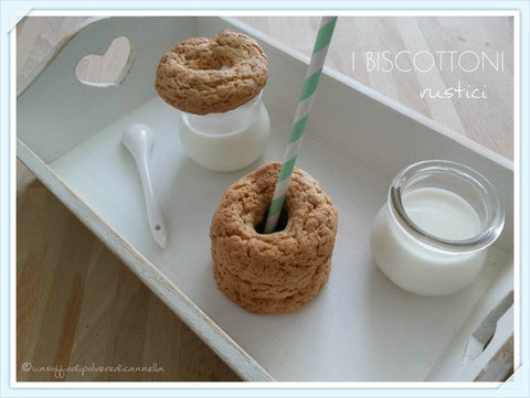Biscottoni rustici o taralli dolci | Farina di Grano Tenero Tipo 1