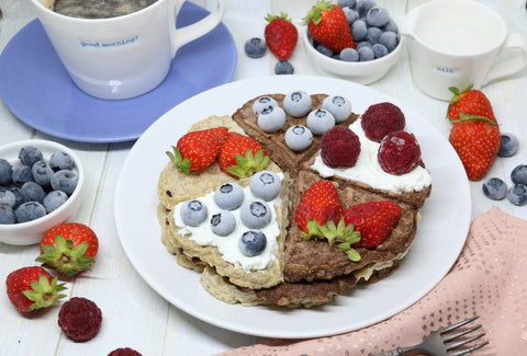 Waffle al farro | Farina di Farro Spelta