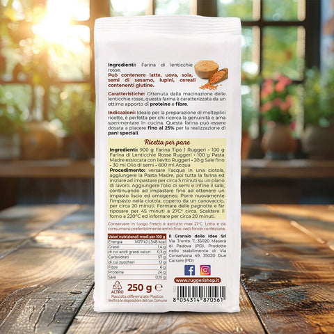 Red Lentil Flour
