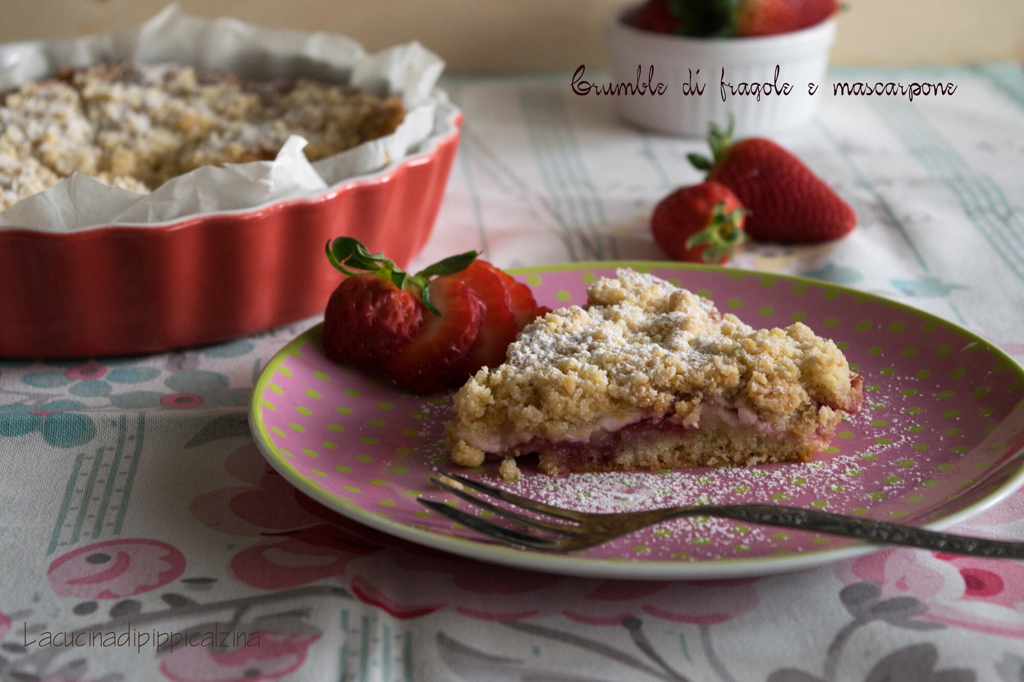 crumble-fragole