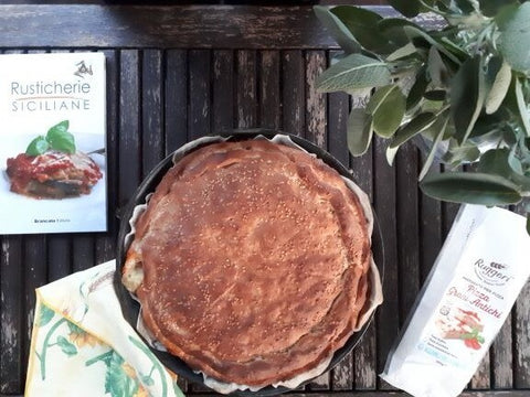 Scacciata Siciliana | Preparato Pizza ai Grani Antichi