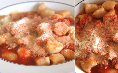 Gnocchi di ricotta al sugo | Arifa Farina Bio