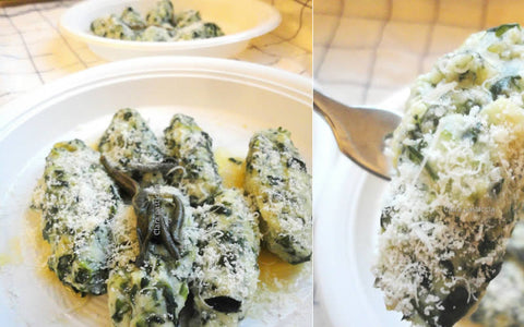 Gnocchi di ricotta con erbette | Farina di Riso Ruggeri