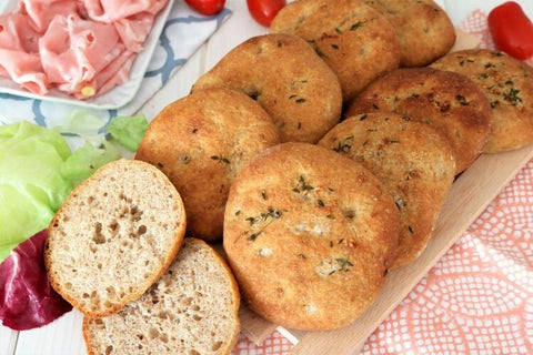 Focaccine integrali