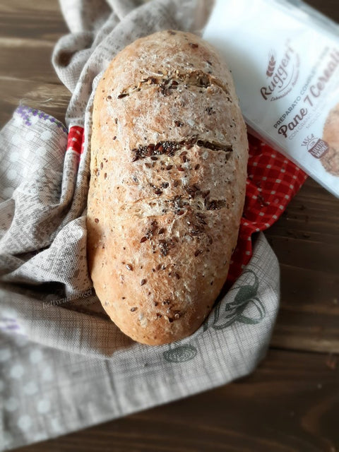 Pane ai cereali fatto in casa | Preparato Pane 7 Cereali