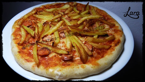 Pizza delle Sorelle Simili con pasta madre