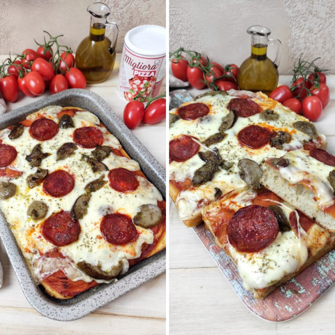 Pizza in teglia Migliora Pizza Ruggeri