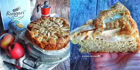 Torta di Mele e yoghurt al caffè con Migliora® Dolci