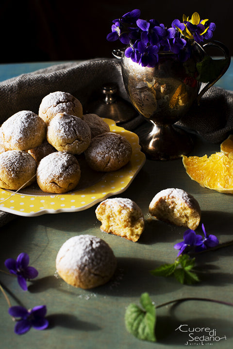 Biscottini alla quinoa e arancia | Farina di quinoa e Arifa