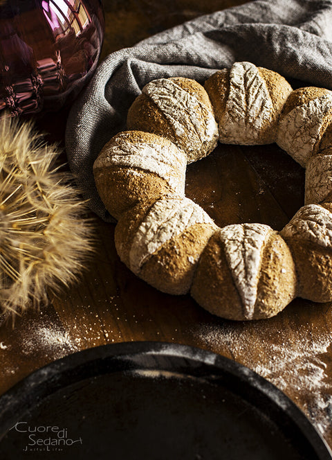 Corona di pane integrale