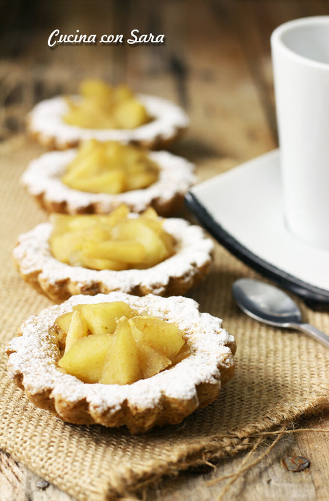Crostatine integrali all’olio – pasta frolla senza burro e senza uova