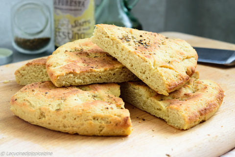 Focaccia alla quinoa