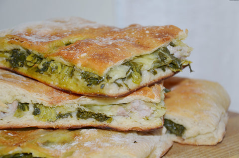 Focaccia Ripiena Alla Scarola