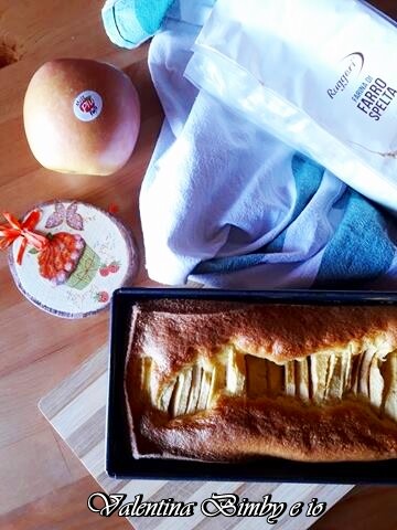 Plumcake di Farro e mele, senza latte o burro | Farina di Farro Spelta