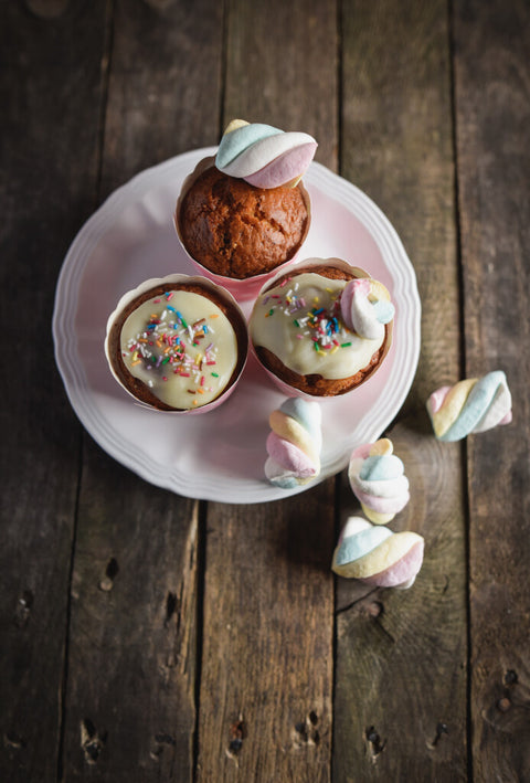 Cupcake al marshmallow | Arifa Farina Bio