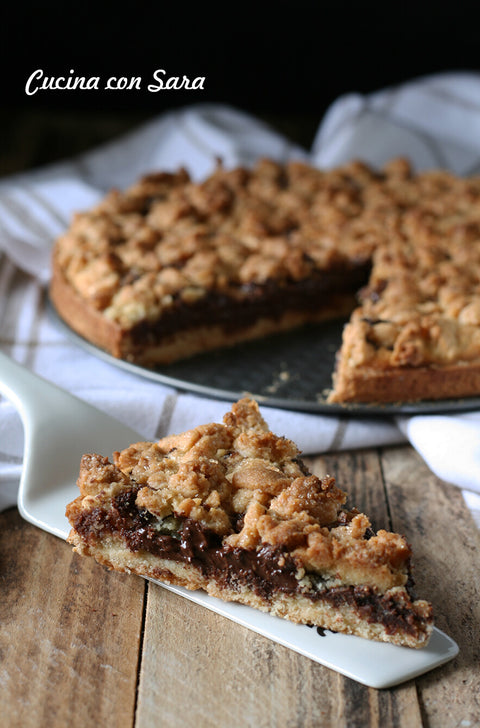 Sbriciolata rustica alla nocciolata