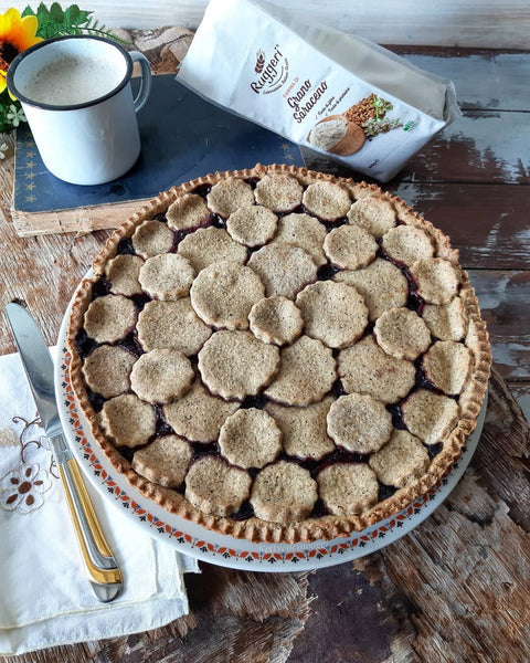 Crostata rustica al grano saraceno