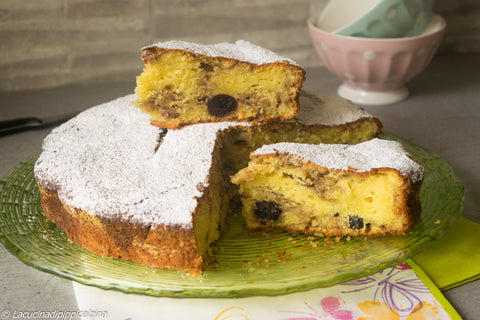 Torta alle ciliegie e yogurt greco | Farina di Grano Tenero Macinata a Pietra