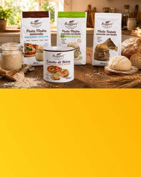 Fai lievitare le tue idee in cucina ✨ -20% su lieviti e malti