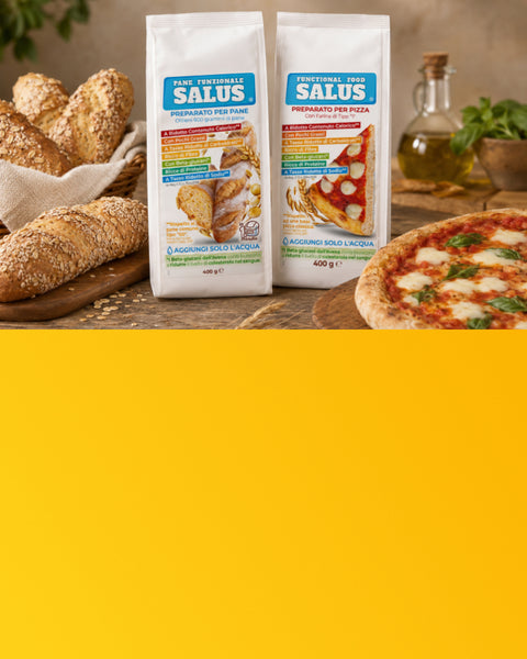 -25% sui preparati Salus® per pane e pizza