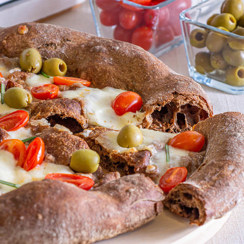 Pizza scura ai Malti