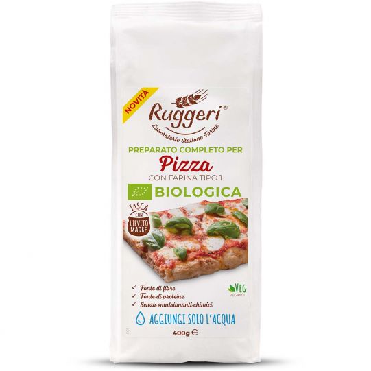 ORGANIC PIZZA MIX WITH TYPE 1 WHEAT FLOUR