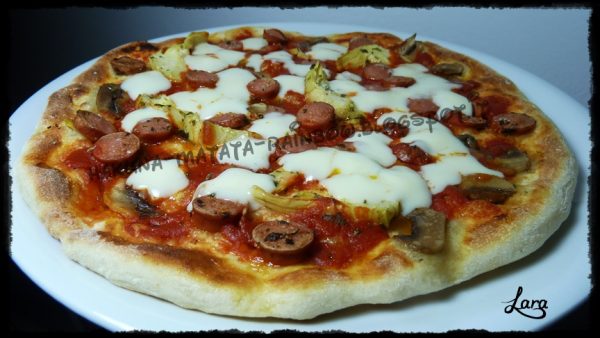 Pizza buonissima con lievito madre attivo (pizza express)