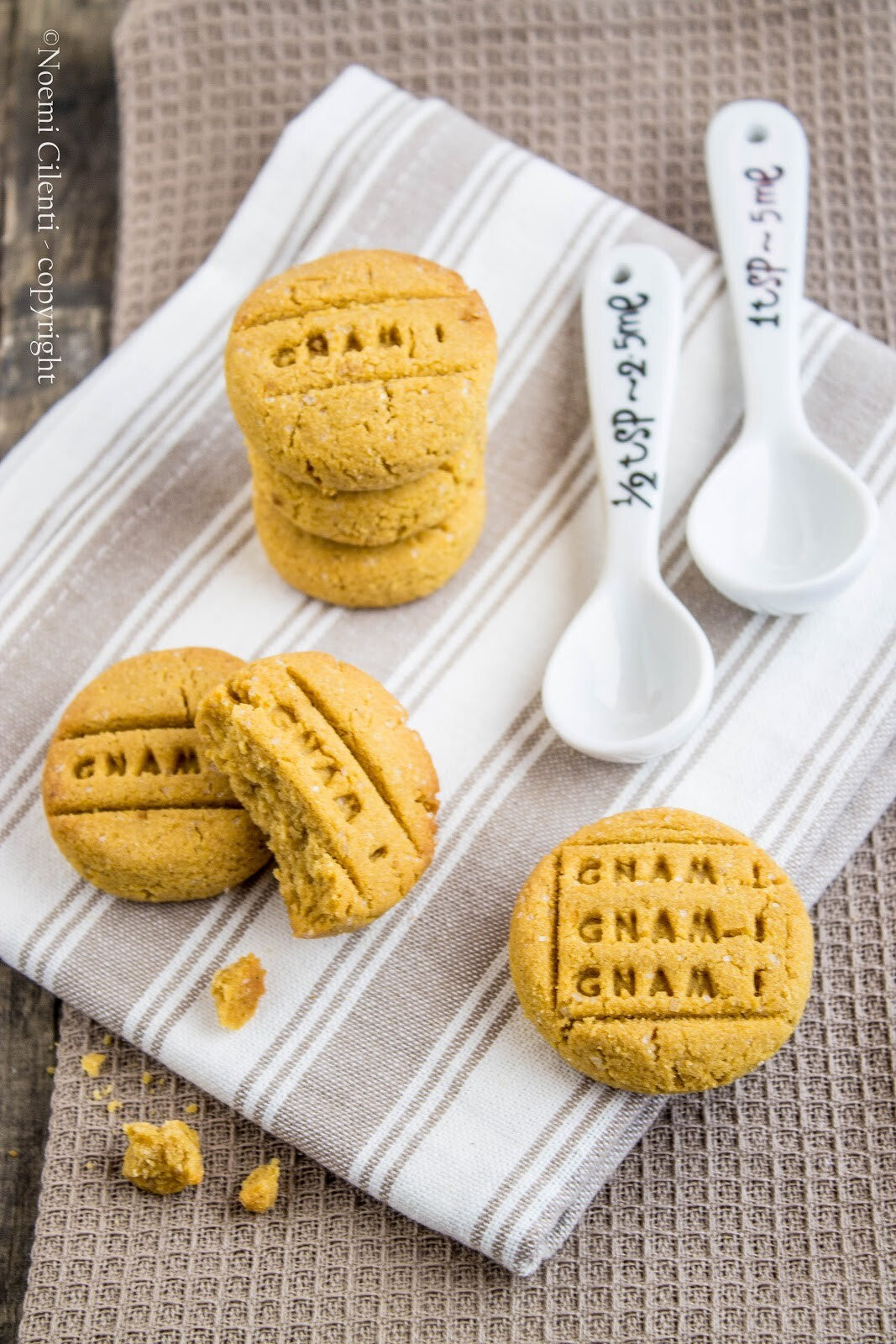 Biscotti al mais con olio di oliva | Farina di Mais Fumetto Ruggeri