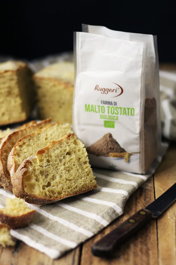 Pane al malto | Farina di Malto Tostato bio
