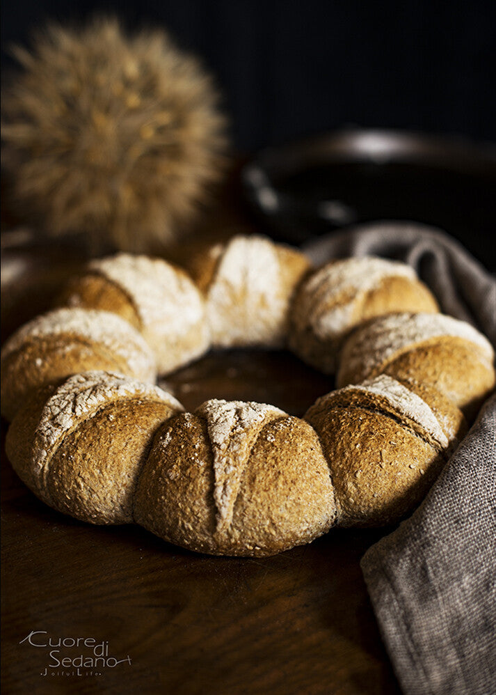 Corona di pane integrale | Preparato per Pane Integrale