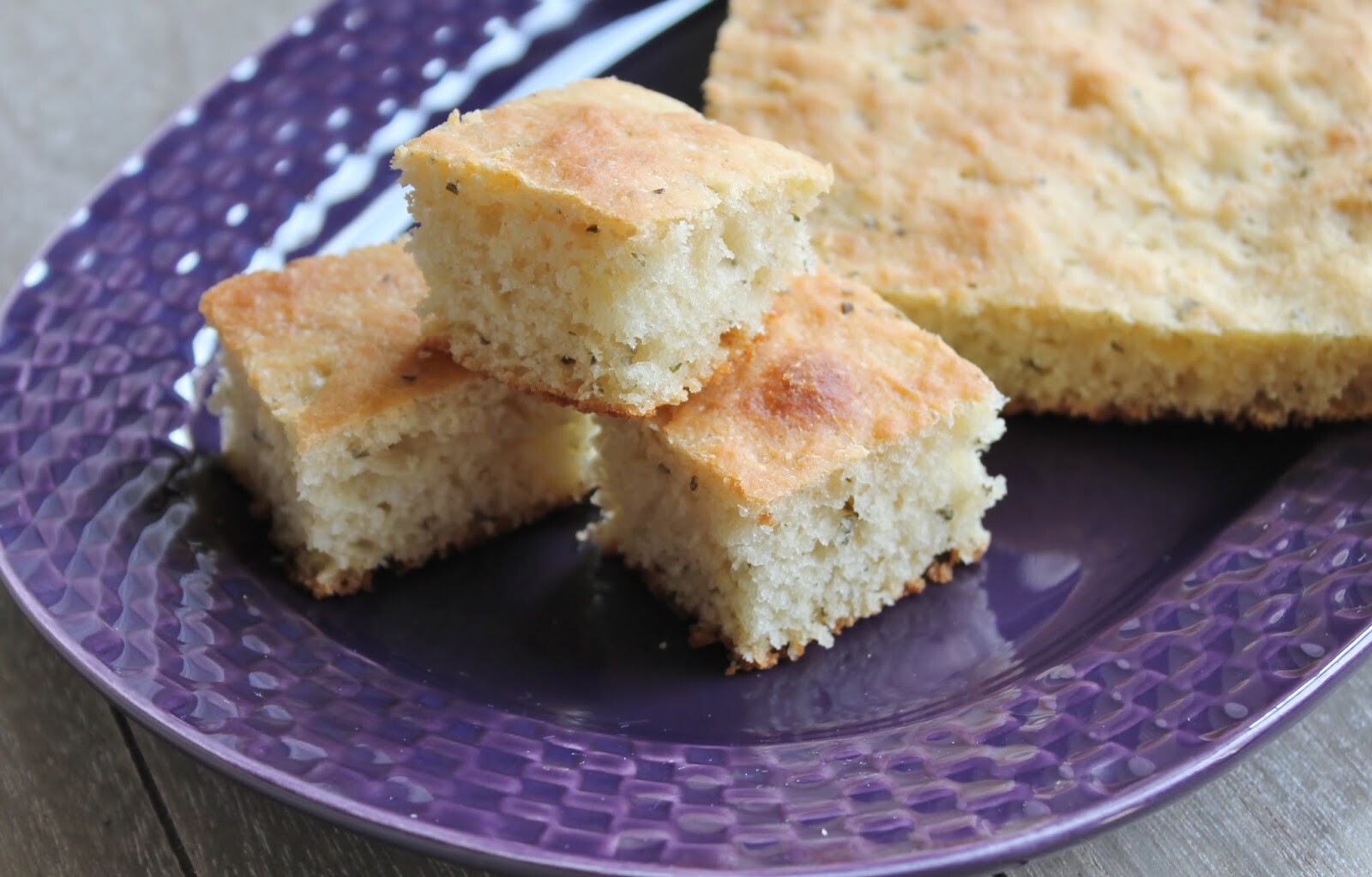 Focaccia Rosmarino e Zenzero arifa farina bio